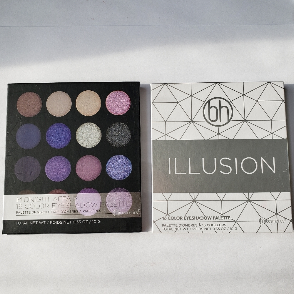 BH cosmetics eyeshadow palettes